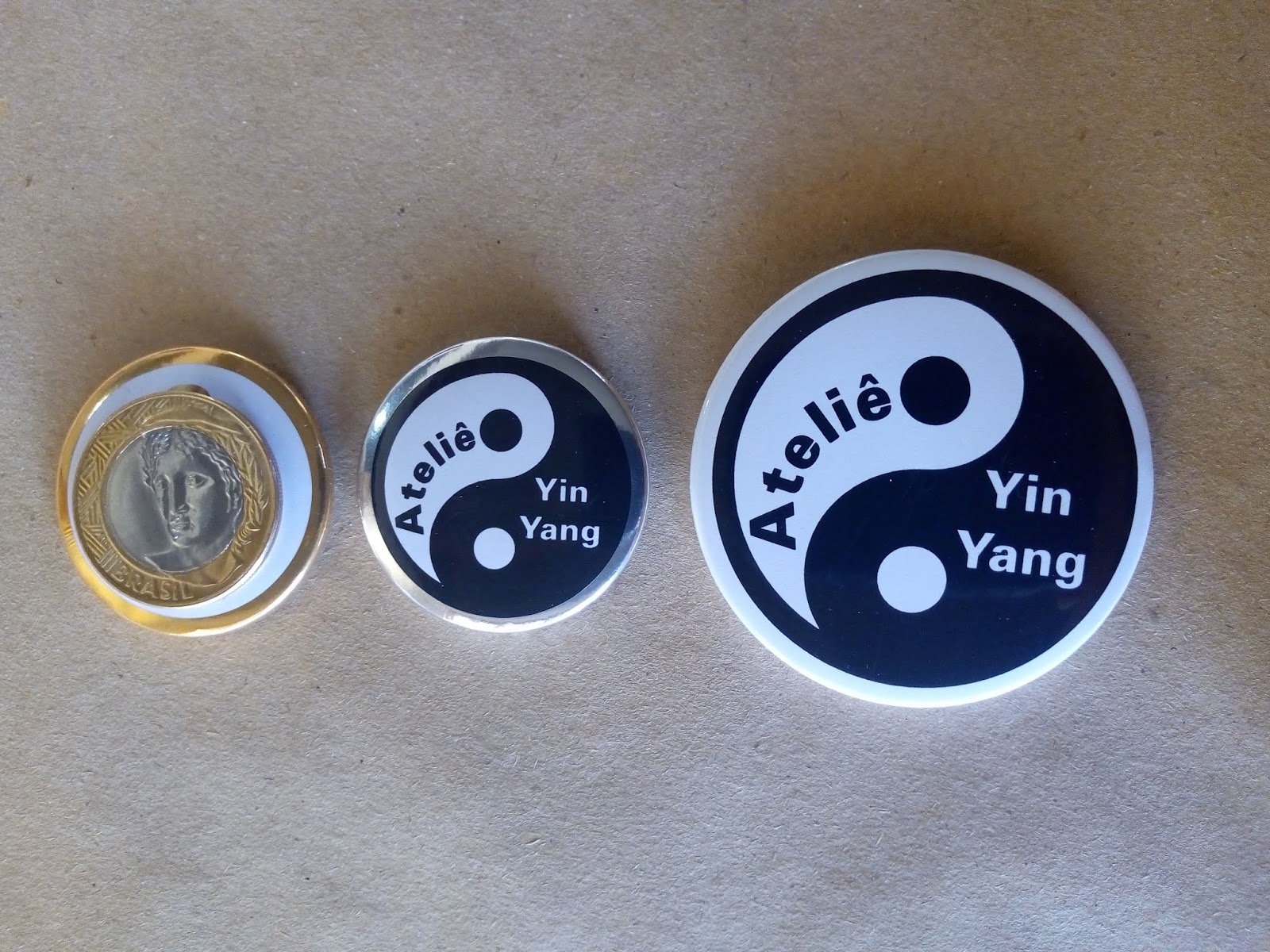 Bottons Ateliê Yin Yang
